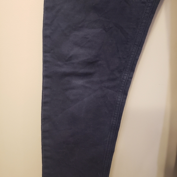 Banana Republic Traveler Slim Fit Chino Pants Men’s 32x26 Navy Blue Stretch - Picture 9 of 13
